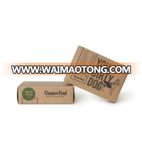 Kraft paper packing box gift box with custom logo